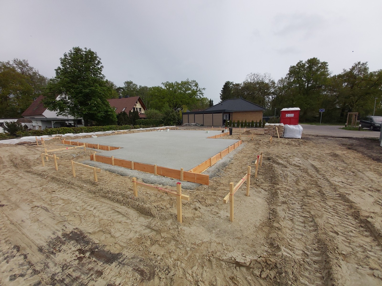 Hansa Hausbau Neubau Bodenplatte Lilienthal 06