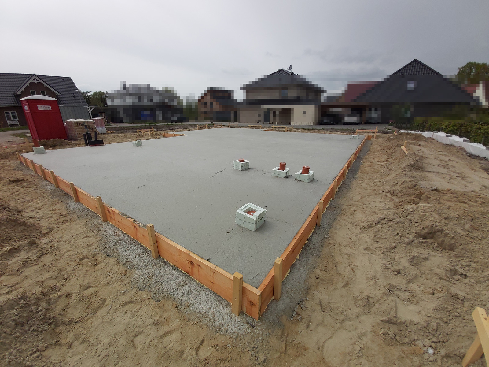 Hansa Hausbau Neubau Bodenplatte Lilienthal 08