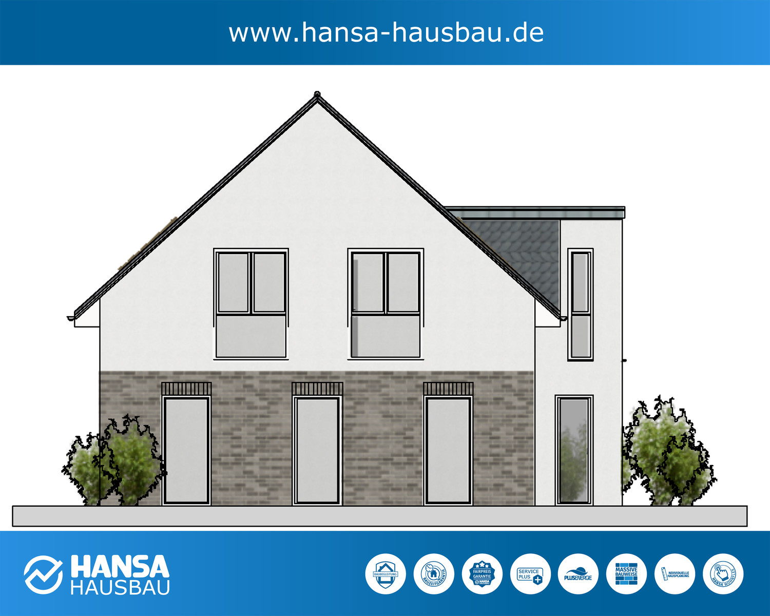 Hansa Hausbau Doppelhaus 135 M² 04