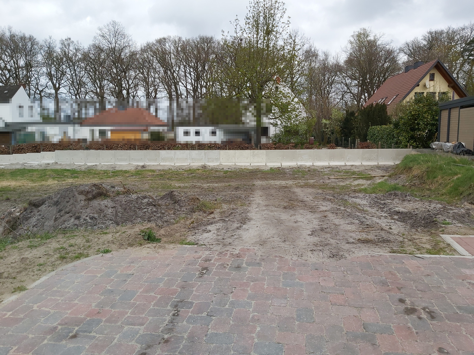 Hansa Hausbau Erdarbeeiten Baugrundstück Lilienthal 02