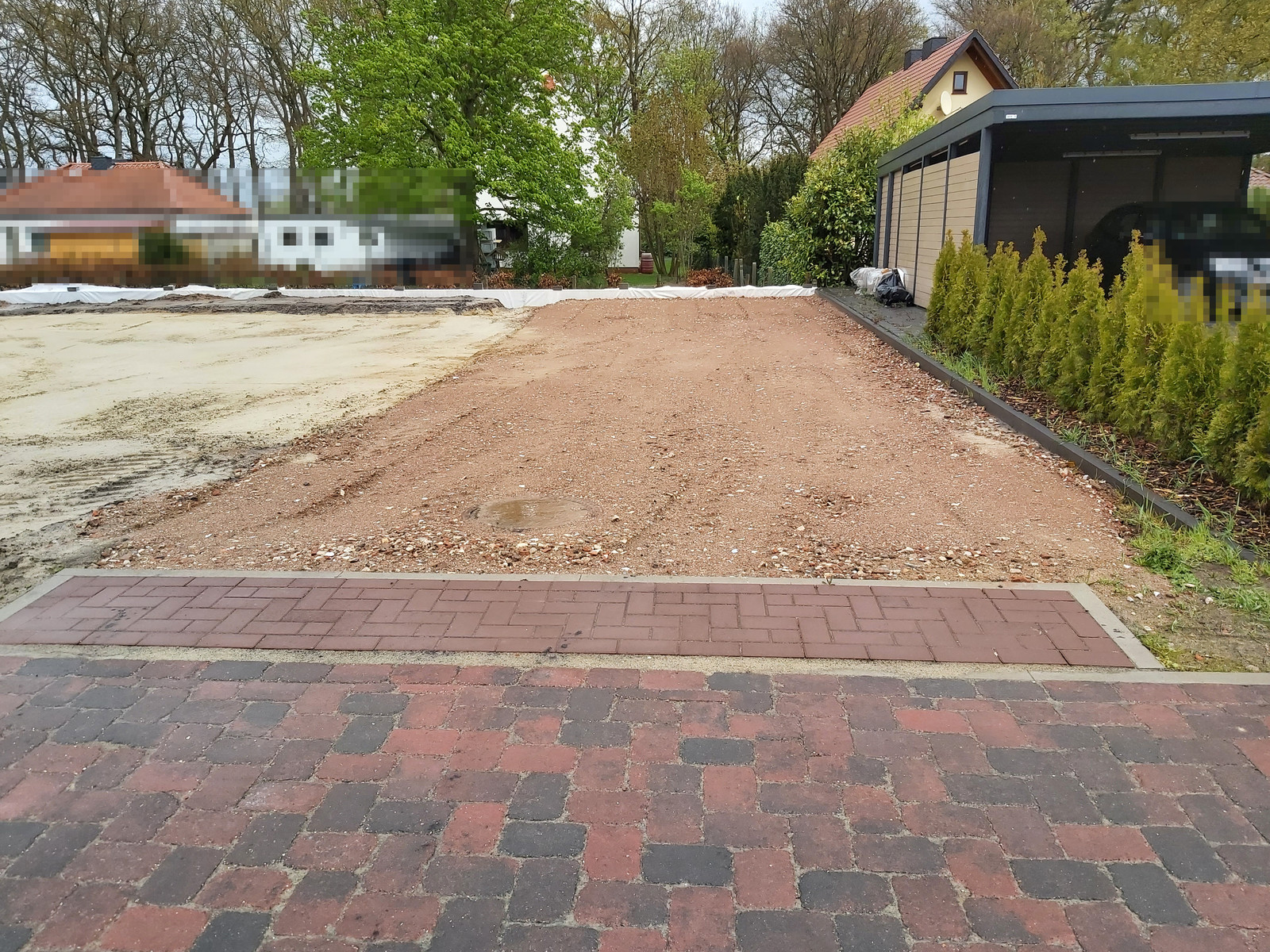 Hansa Hausbau Erdarbeeiten Baugrundstück Lilienthal 07