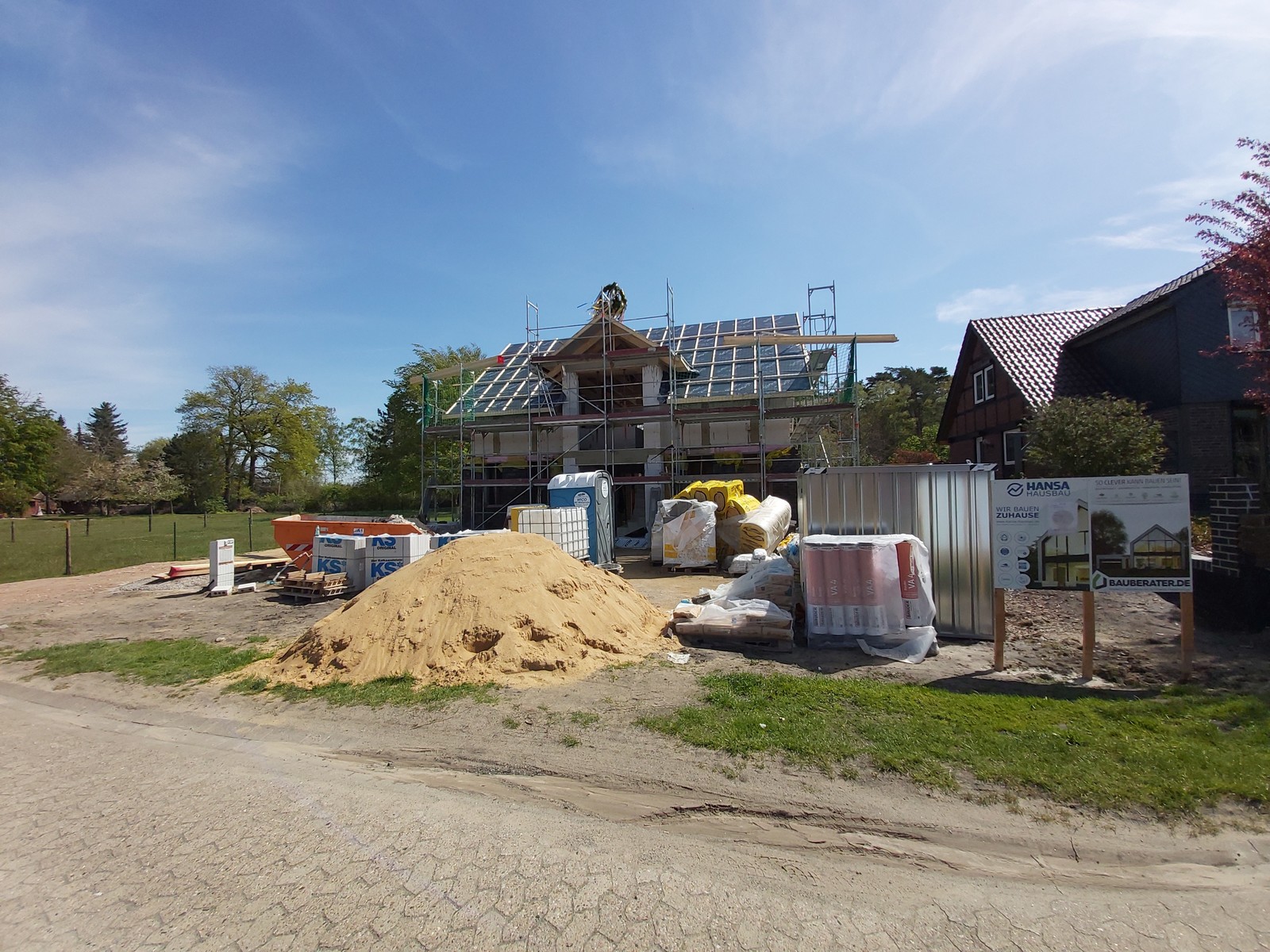 Hansa Hausbau Richtfest Dachdecker Syke 02