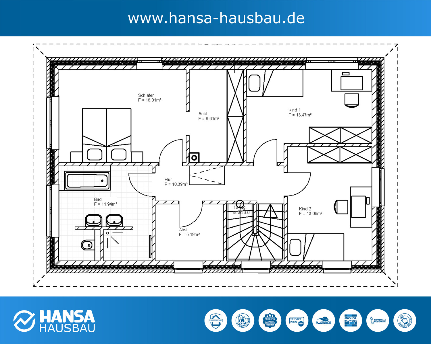 Stadtvilla Hansa Hausbau Pinneberg Stadthaus OG