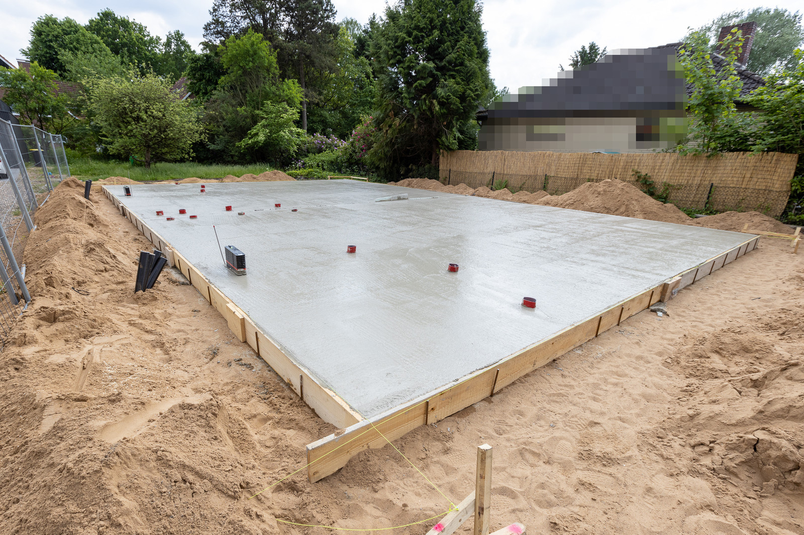 Hansa Hausbau Bodenplatte Neubau Hamburg 06