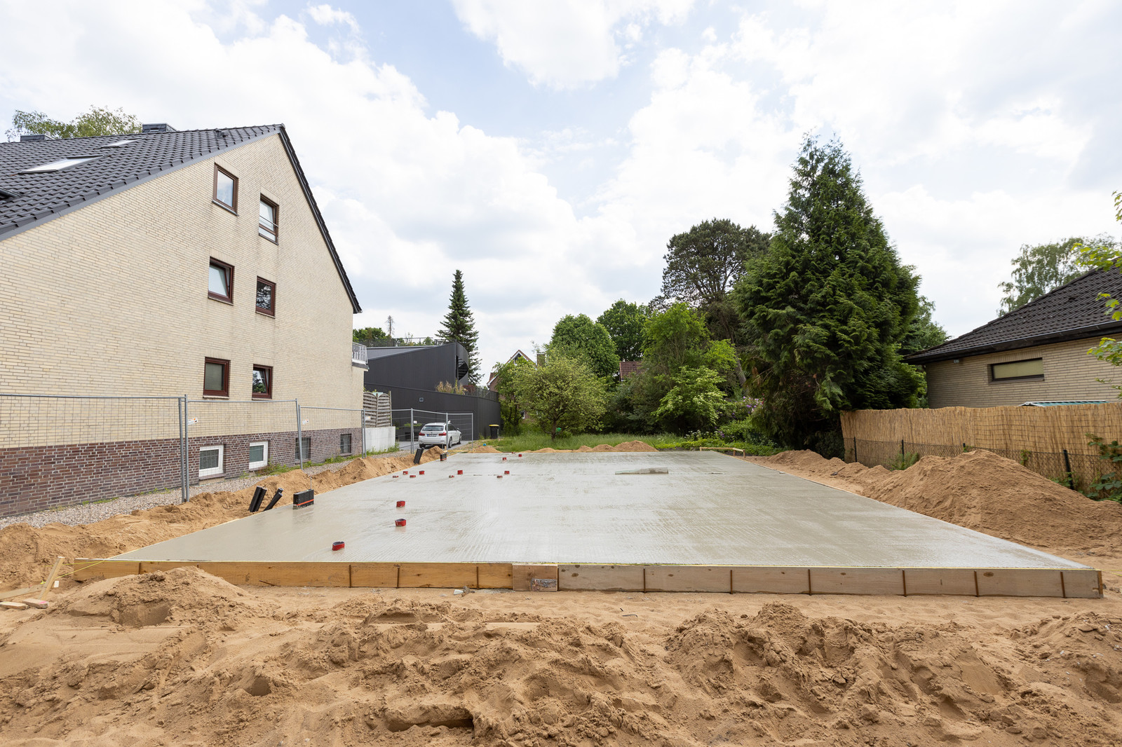 Hansa Hausbau Bodenplatte Neubau Hamburg 07