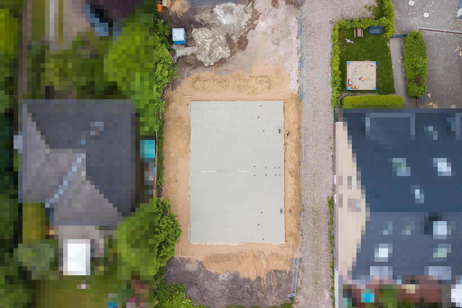 Hansa Hausbau Bodenplatte Neubau Hamburg 08