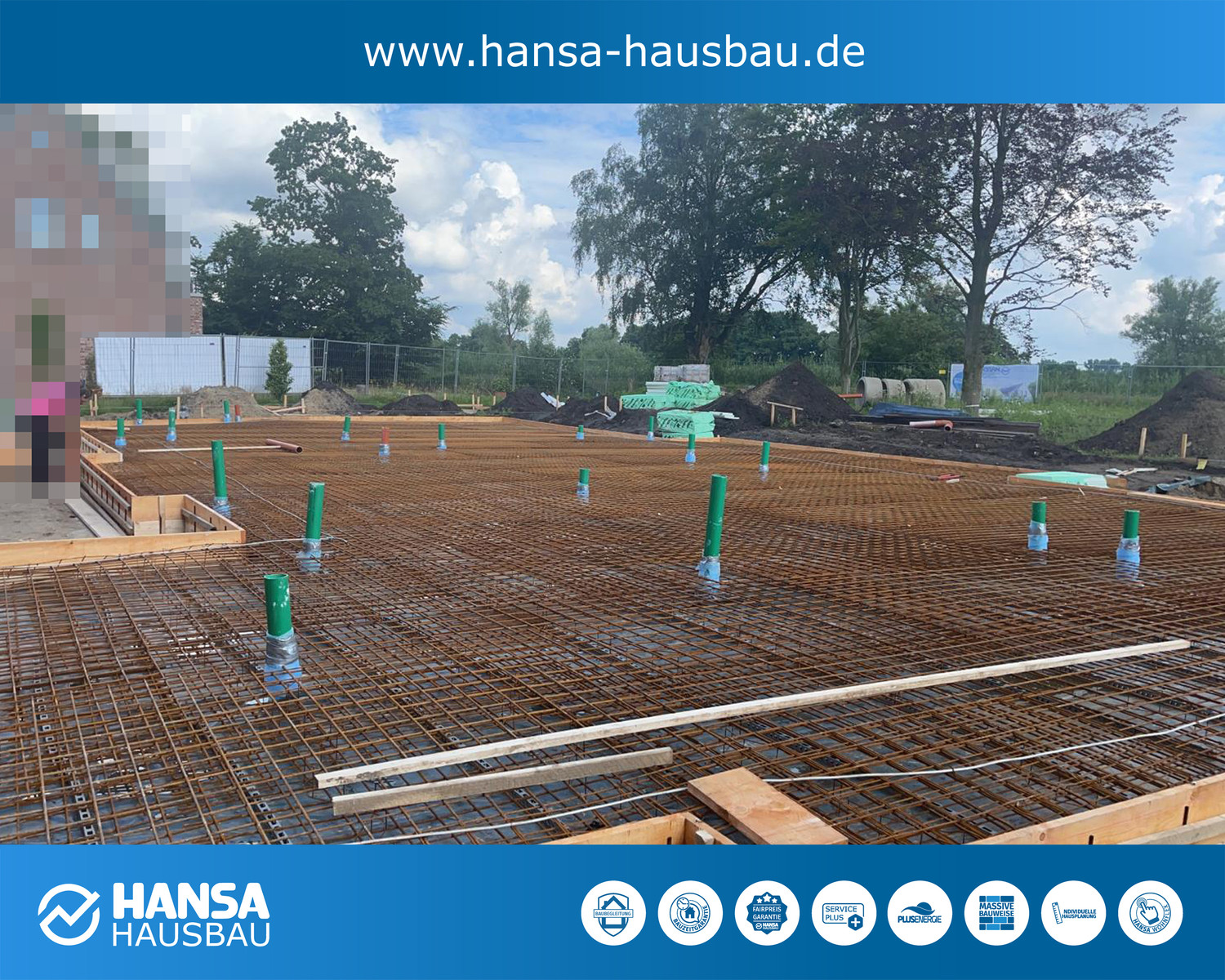 Hansa Hausbau Bodenplatte Wardenburg 05