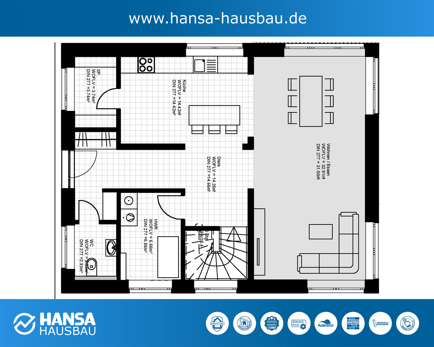 Hansa Hausbau Bungalow Mit Keller 05