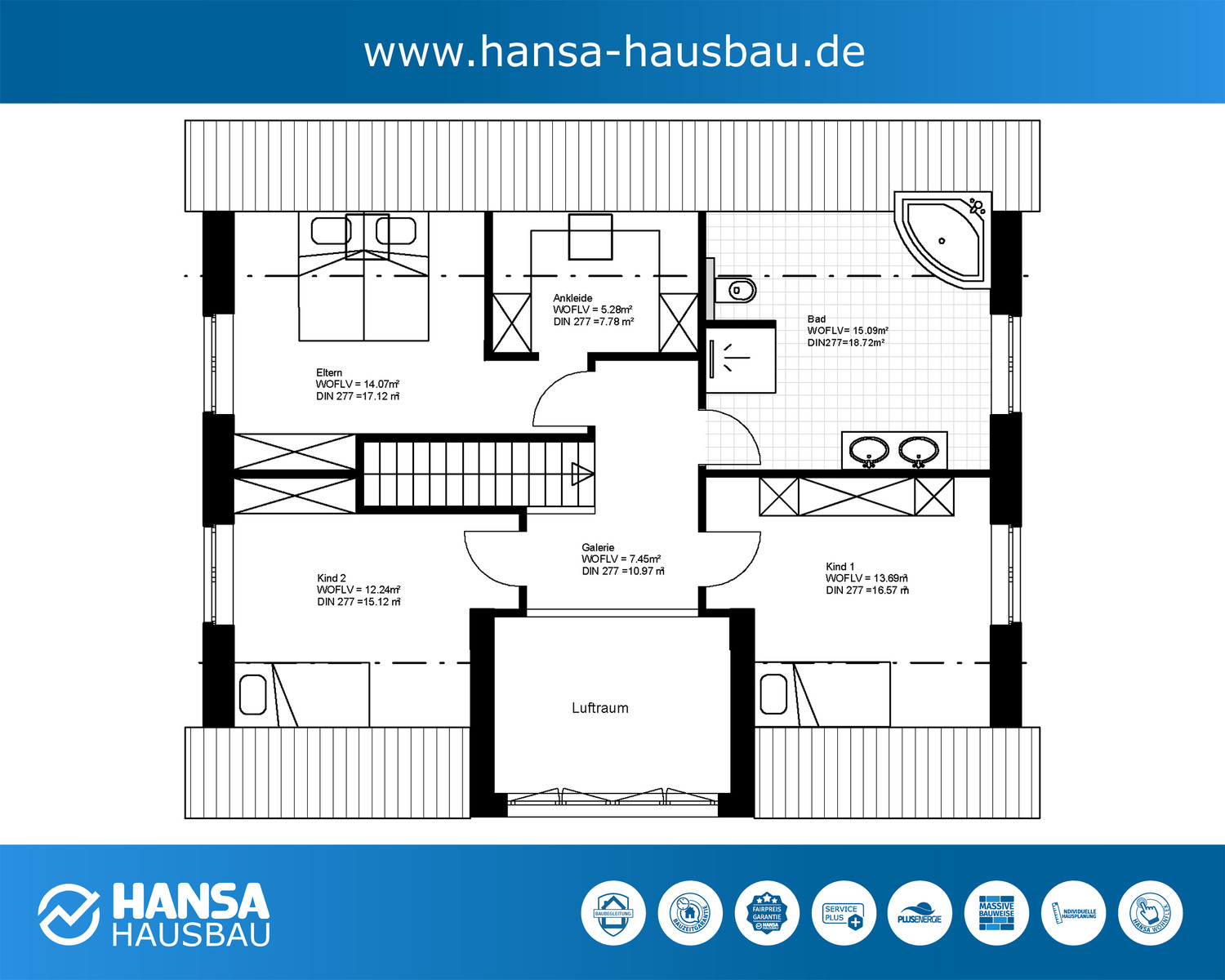 Hansa Hausbau Architektenhaus Neubau 161 M² 06