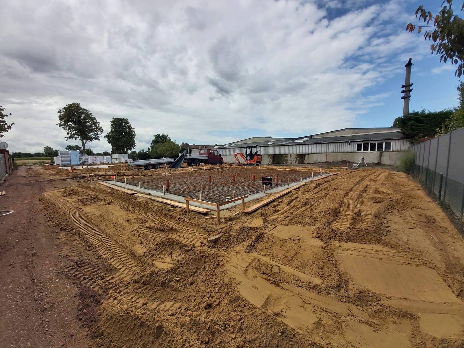 Hansa Hausbau Neubau Bodenplatte Weyhe 04