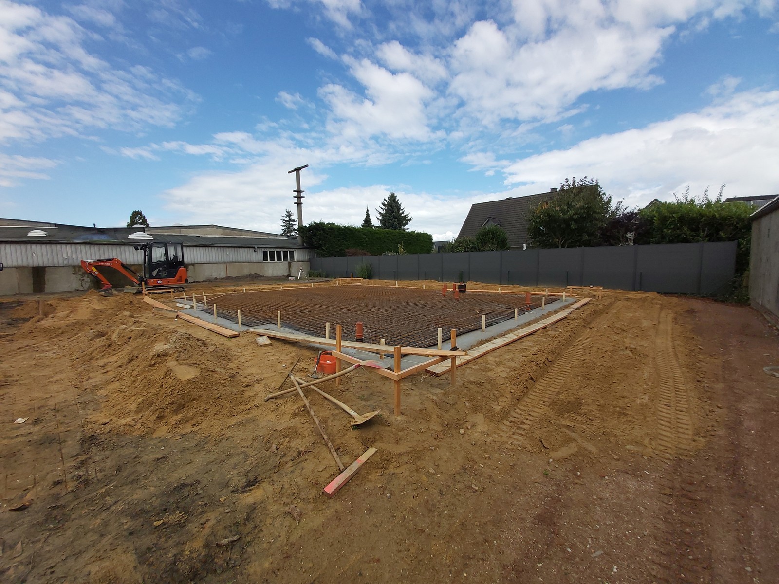 Hansa Hausbau Neubau Bodenplatte Weyhe 05