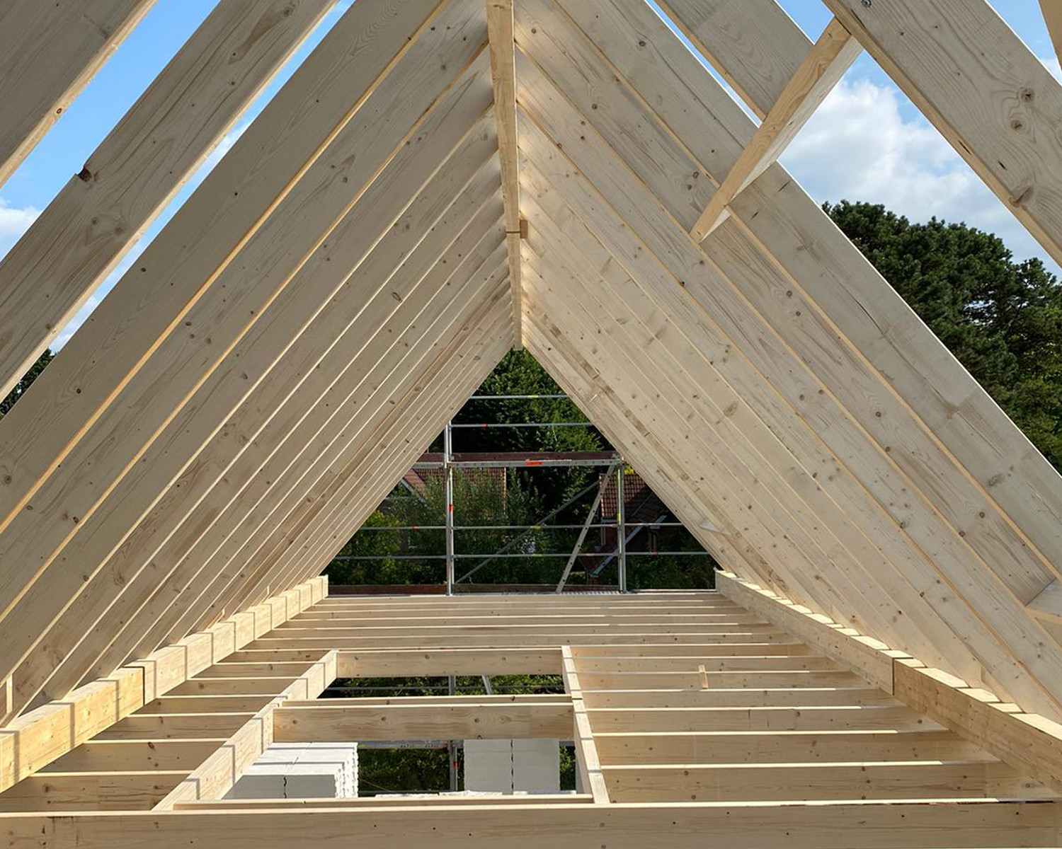 Hansa Hausbau Richtfest Hamburg 03