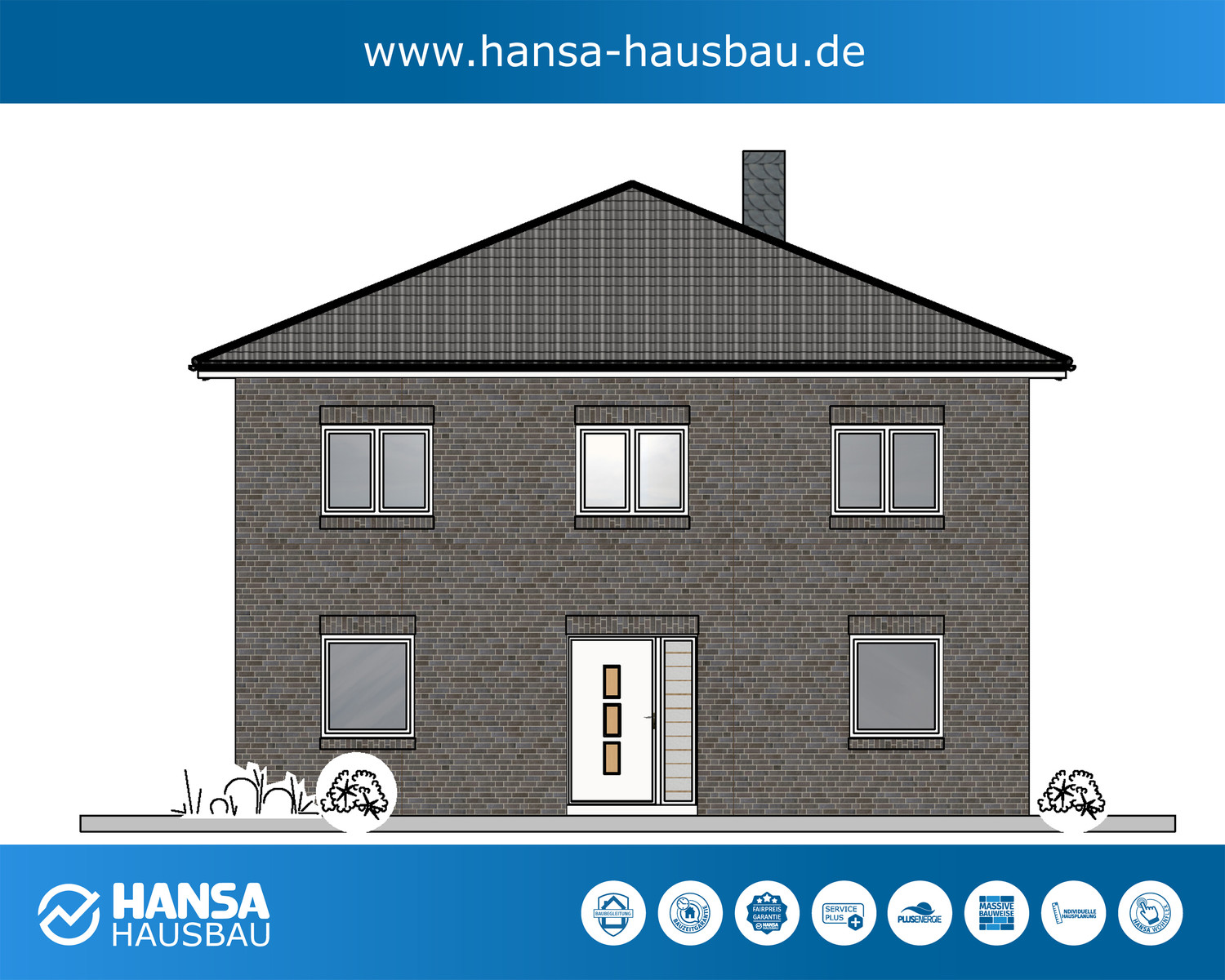 Hansa Hausbau Stadtvilla Neubau 02