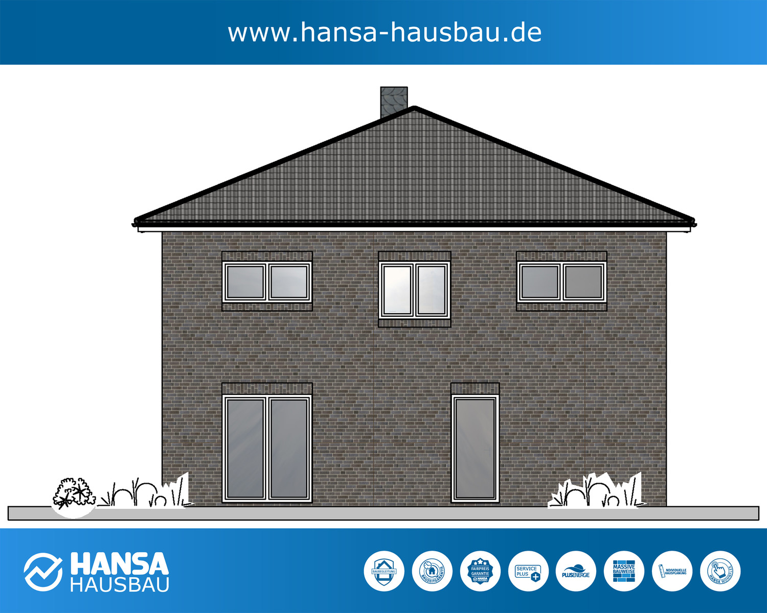 Hansa Hausbau Stadtvilla Neubau 04