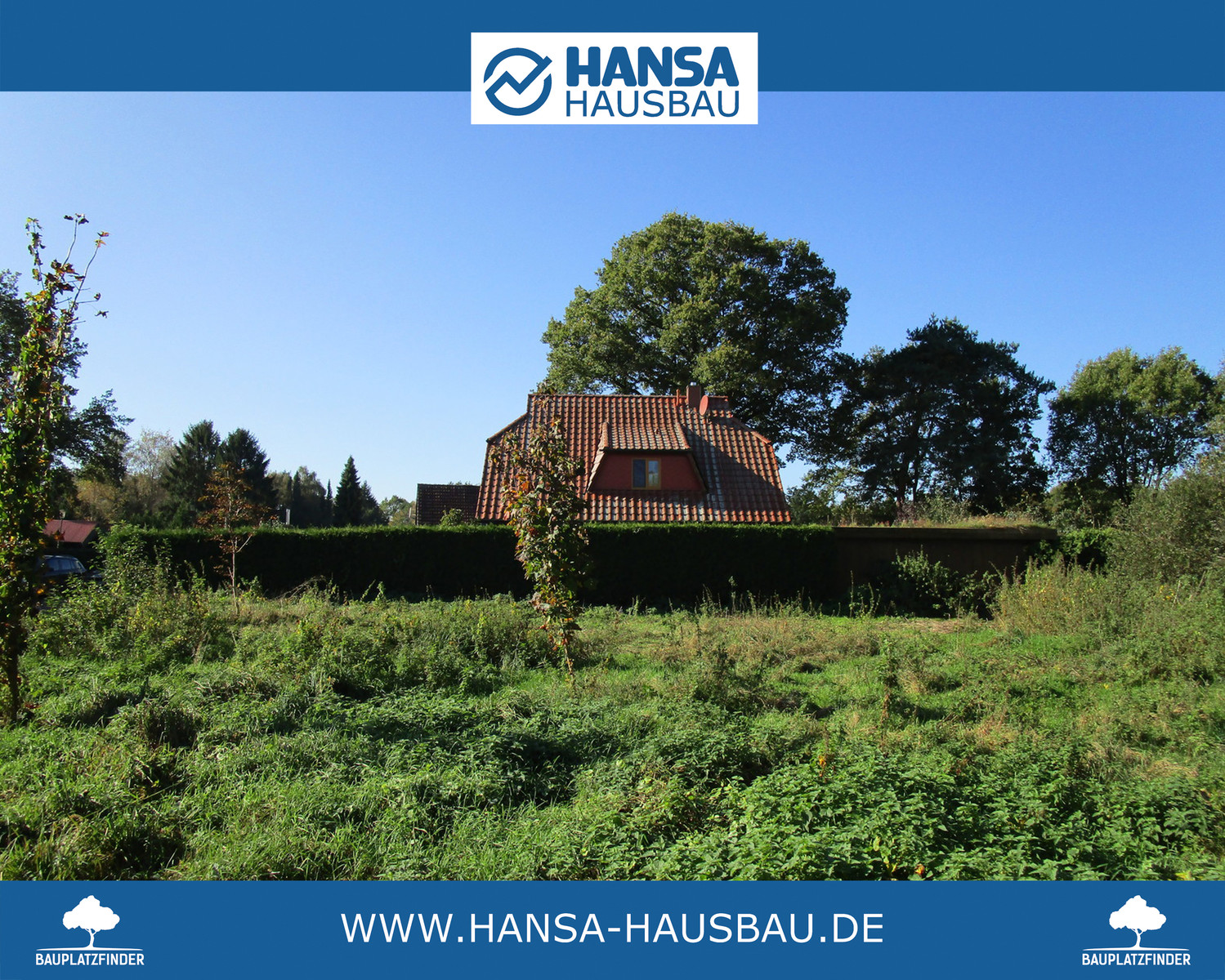 Hansa Hausbau Baugrundstück Baugebiet Lehnstedt 02