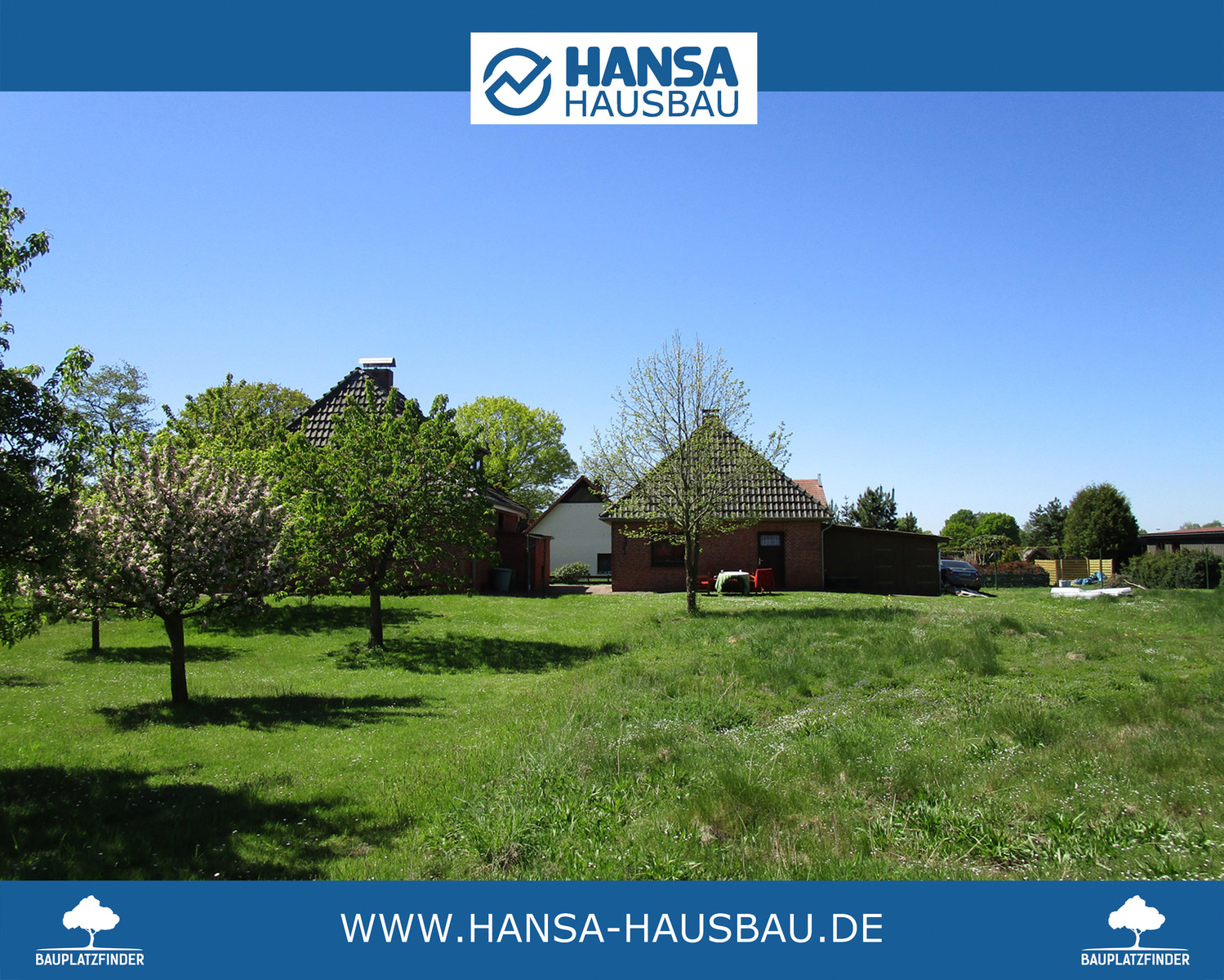 Hansa Hausbau Baugrundstück Baugebiet Worpswede Neu Stankt Jürgen 05