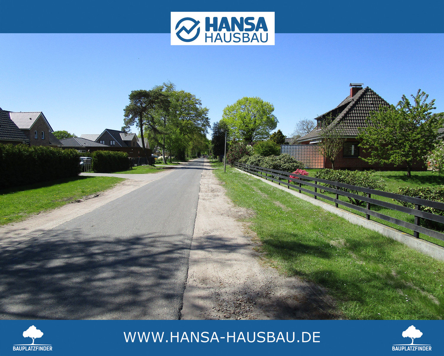 Hansa Hausbau Baugrundstück Baugebiet Worpswede Neu Stankt Jürgen 07