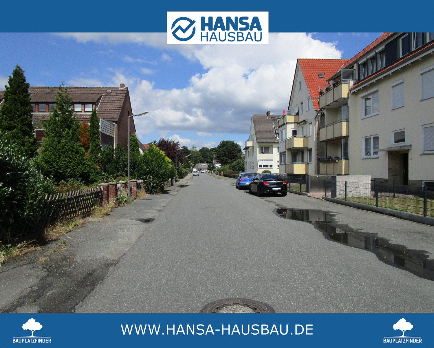 Hansa Hausbau Baugrundstück Baugebiet Brremen Vegesack 06