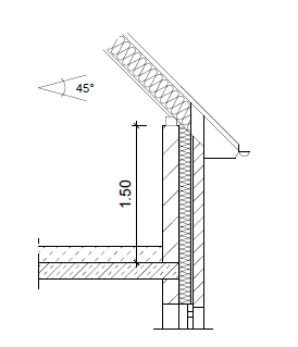 Drempel Kniestock Dachneigung Gesschossigkeit Hansa Hausbau 3