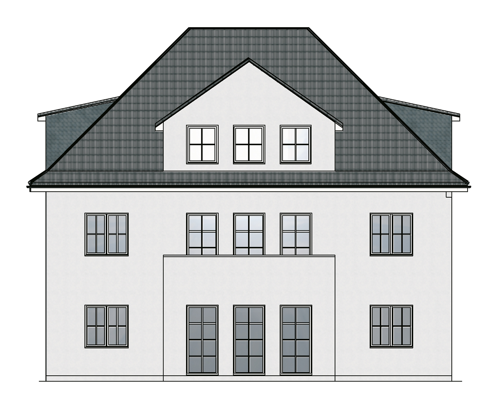 Hansa Hausbau Mehrfamilienhaus Mit 3 Wohneinheiten 03