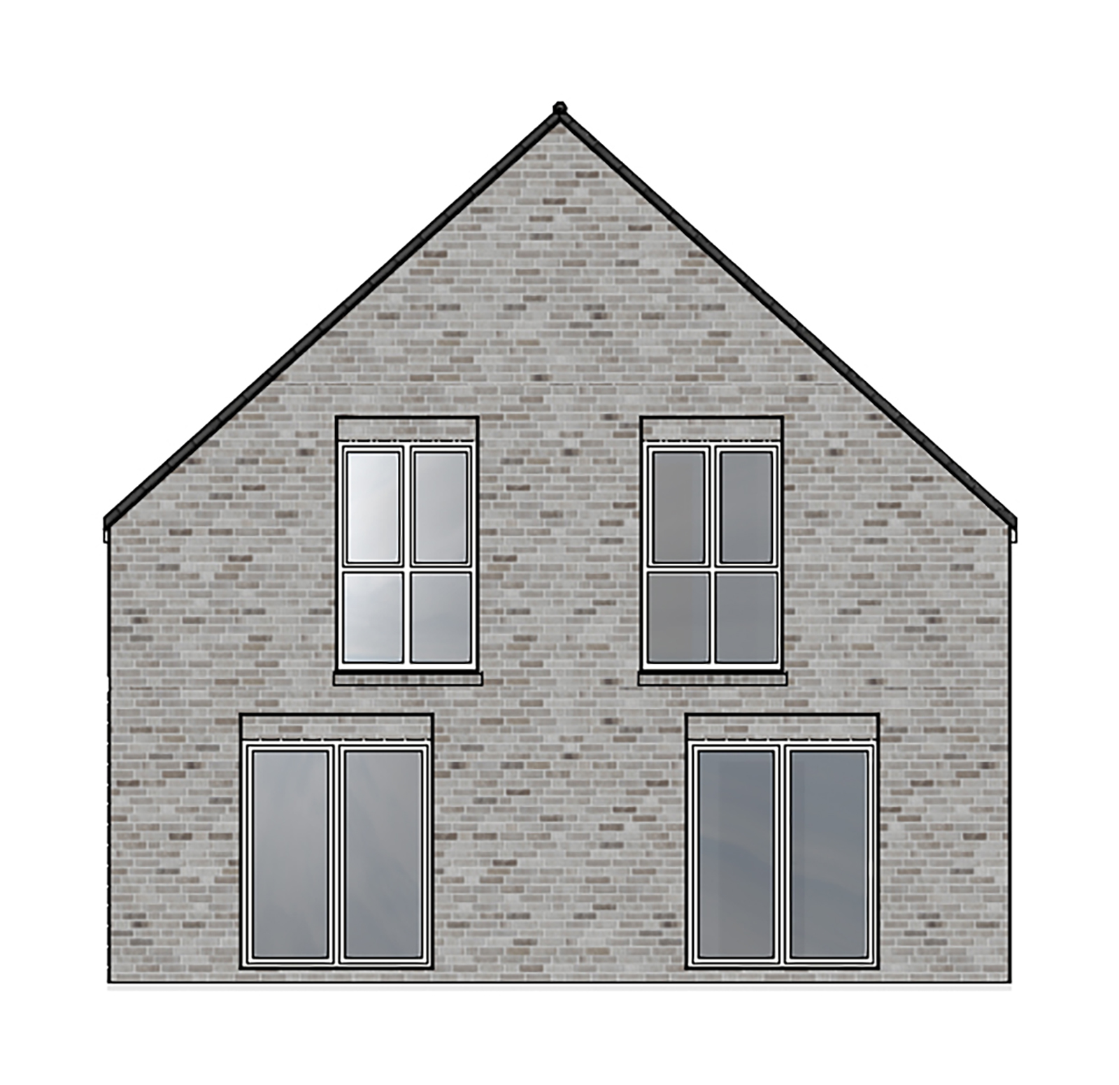 Hansa Hausbau Satteldachhaus156 M² 01