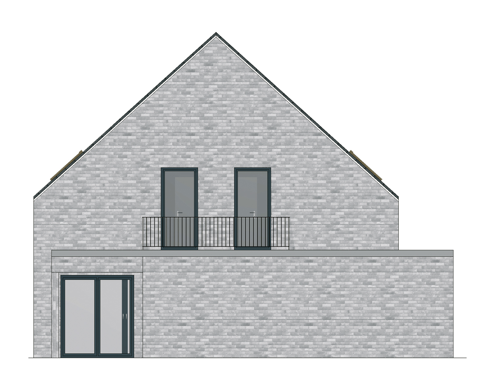 Hansa Hausbau Satteldach 177 M² 02