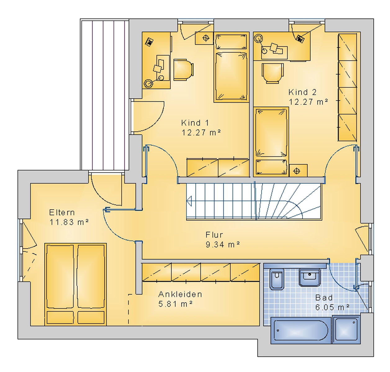 Bauhaus 117 m² DG
