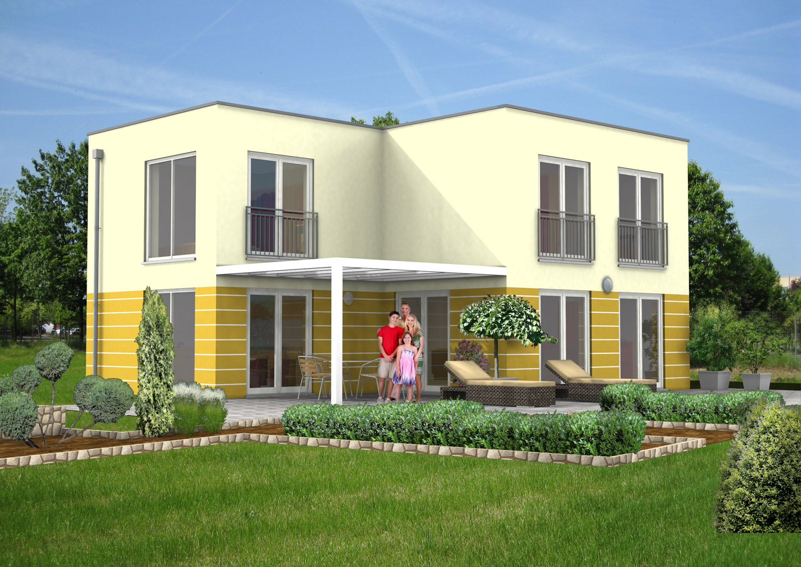 BBauhaus 126 m² Ansicht 2