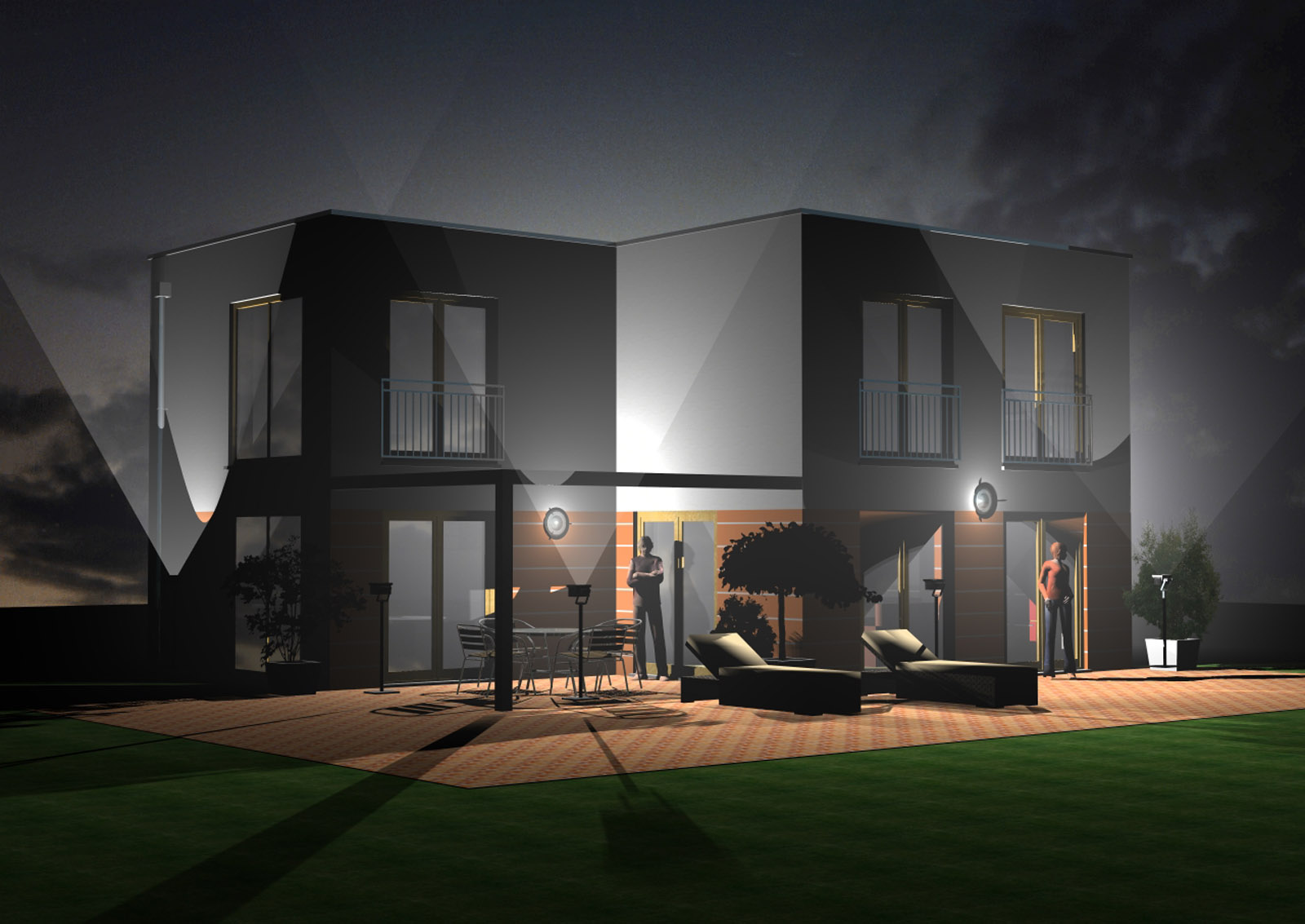 Bauhaus 126 m² Ansicht 3