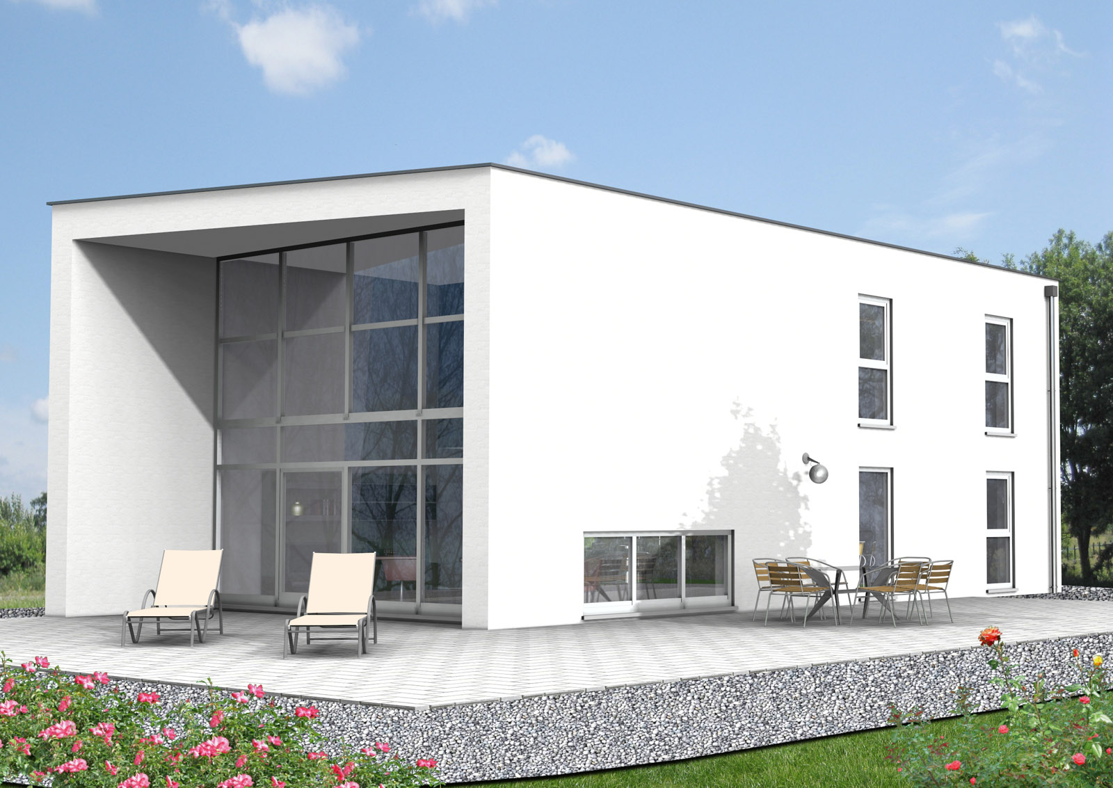 Bauhaus 134 m² Ansicht 1