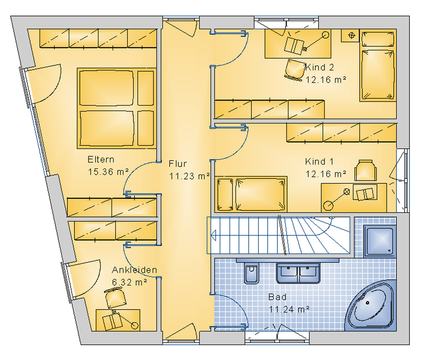 Bauhaus 141 m² DG