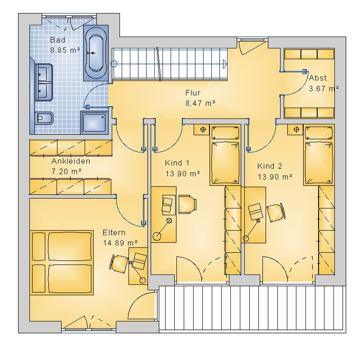 Bauhaus 144 m² DG