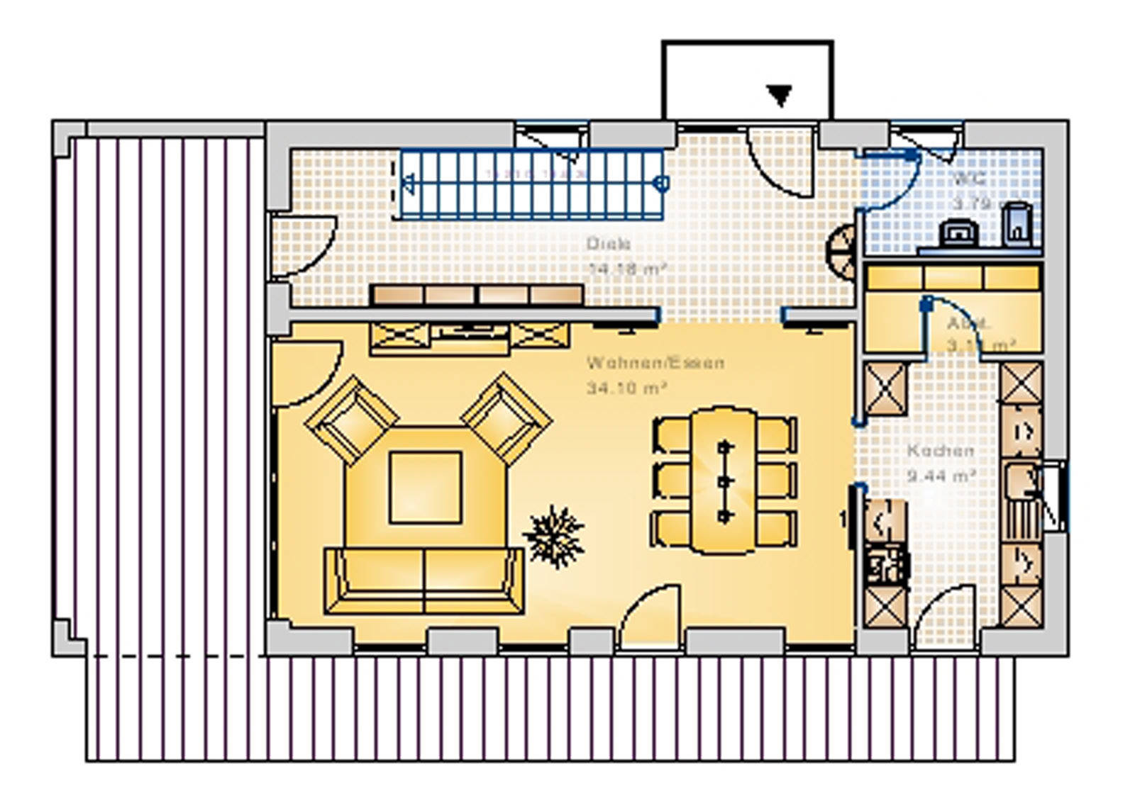 Bauhaus 150 m² EG