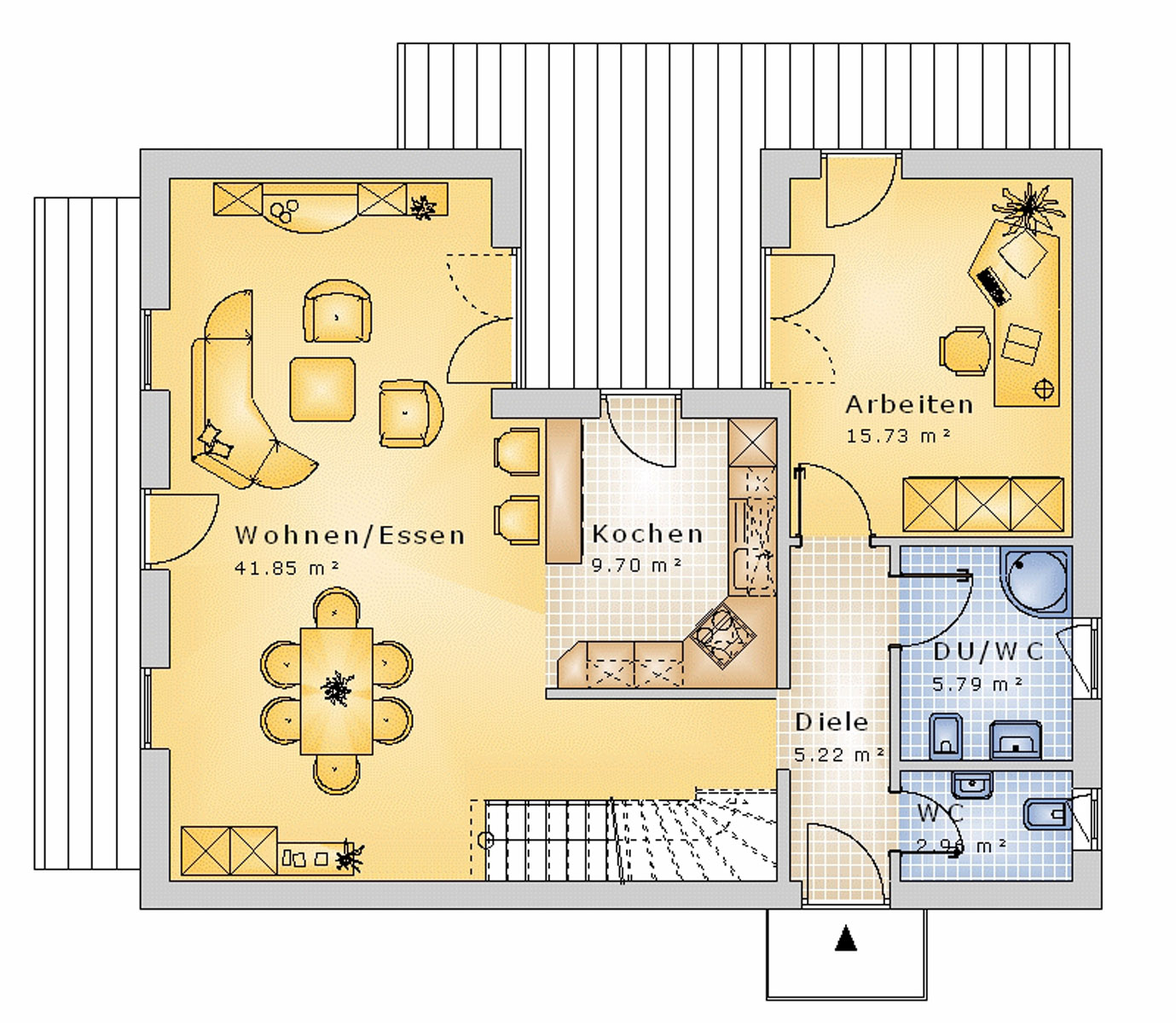 Bauhaus 154 m² EG