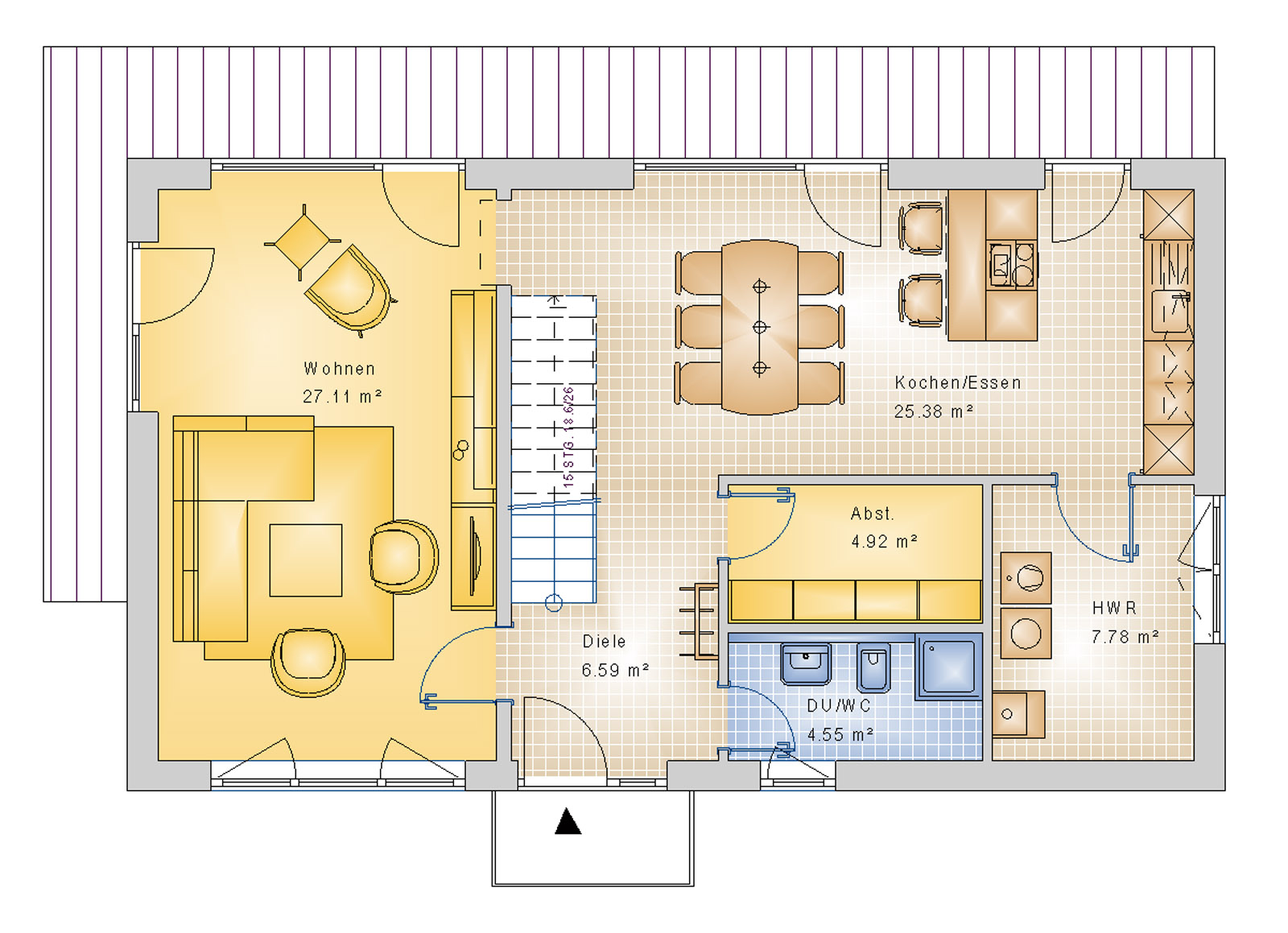 Bauhaus 156 m² EG