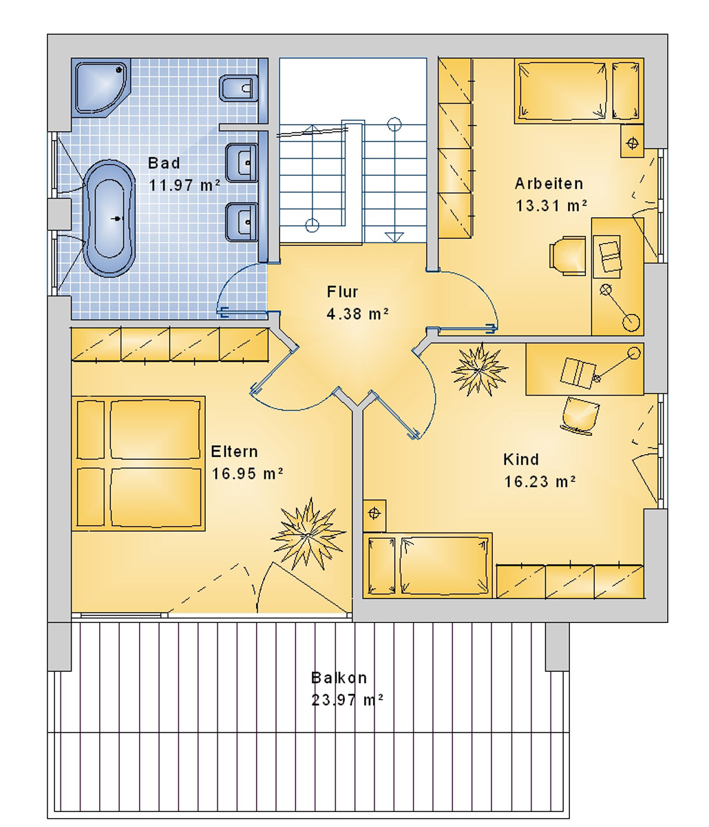 Bauhaus 159 m² DG