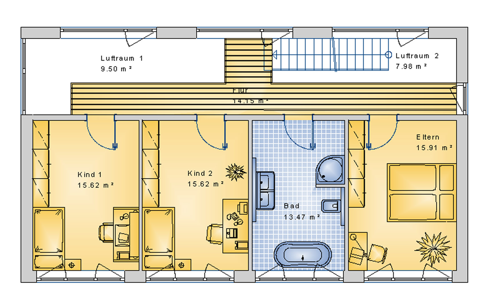 Bauhaus 162 m² DG