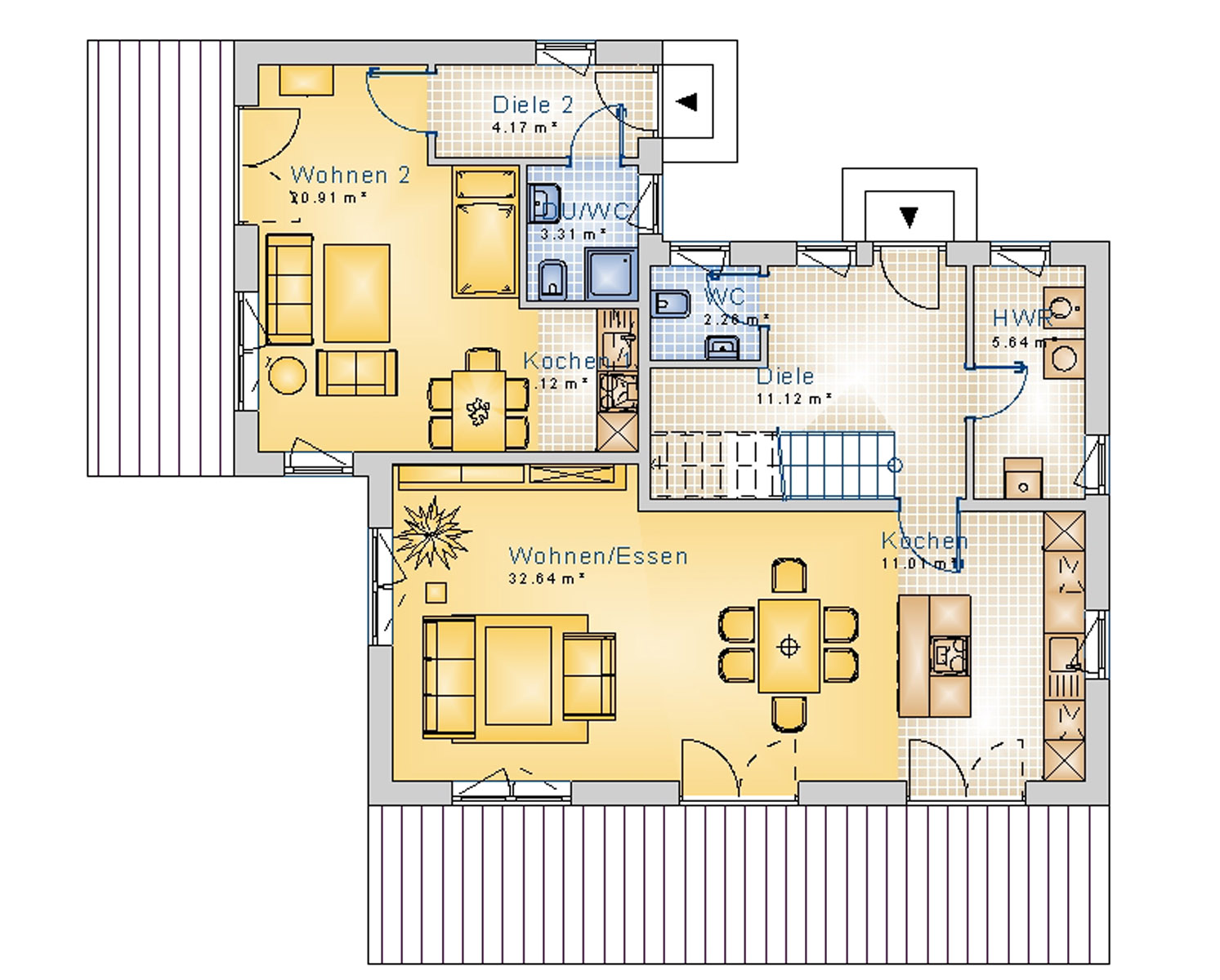 Bauhaus 164 m² EG