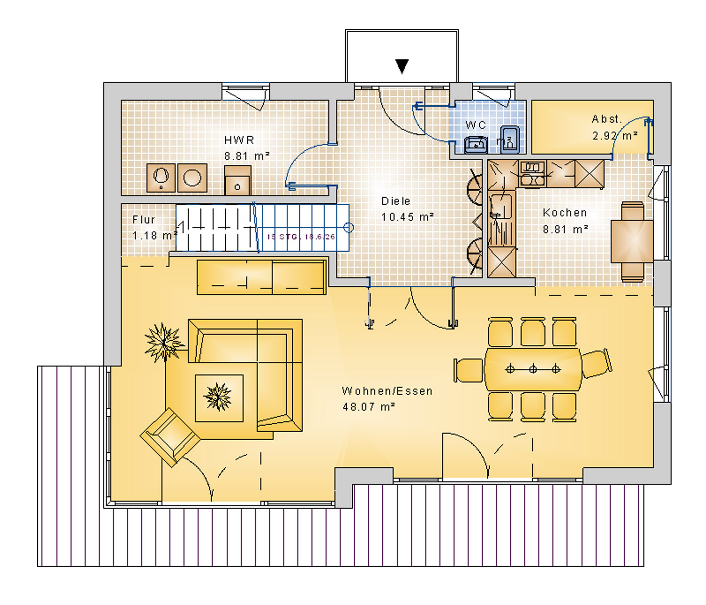 Bauhaus 169 m² EG