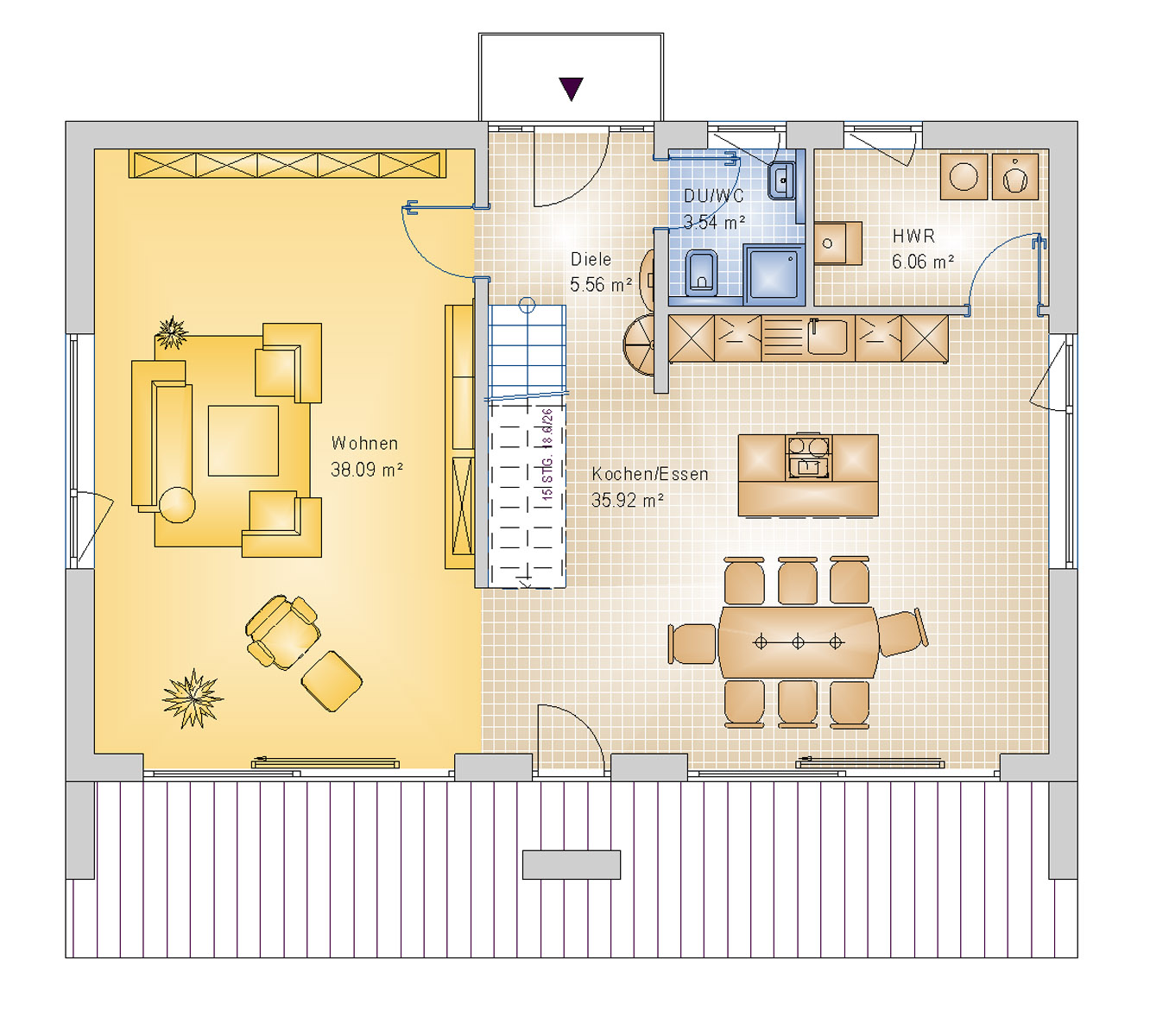 Bauhaus 173 m² EG