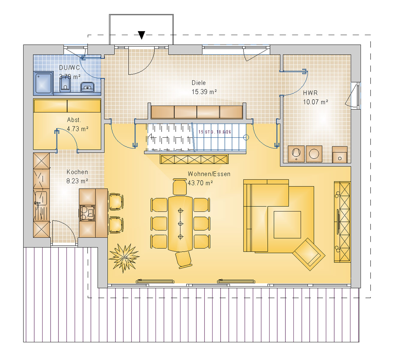 Bauhaus 175 m² EG