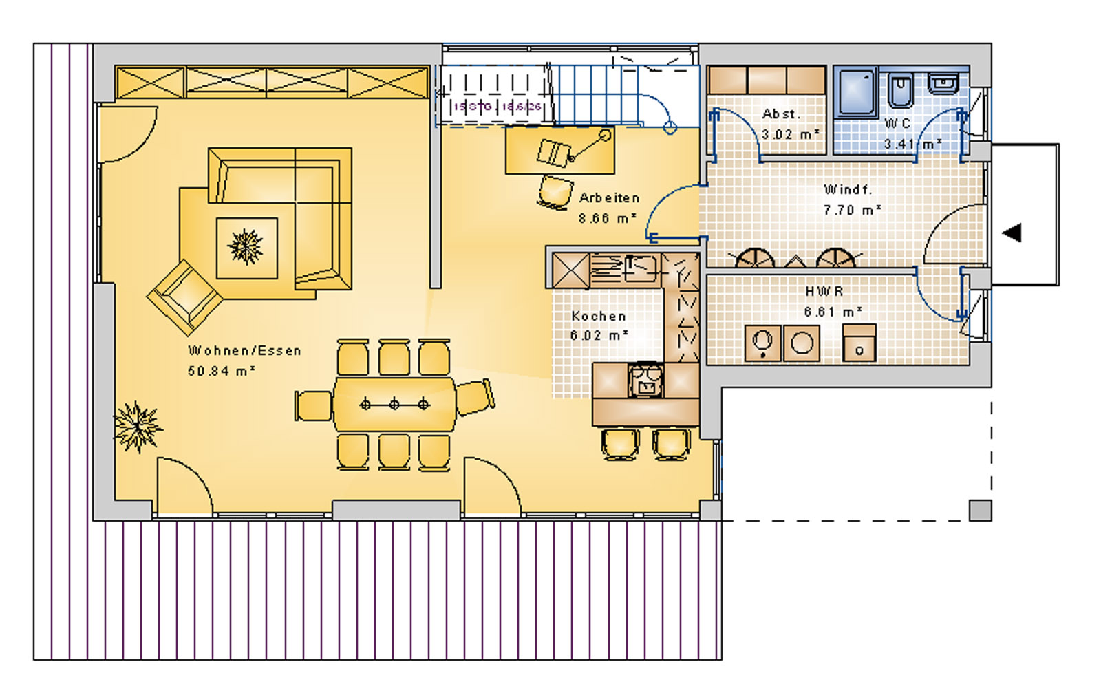 Bauhaus 177 m² EG