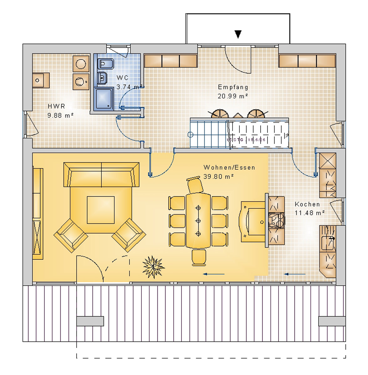 Bauhaus 178 m² EG