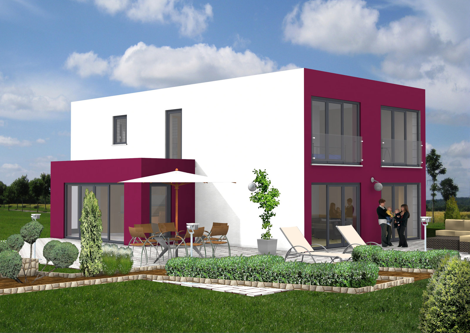 Bauhaus 179 m² Ansicht 2