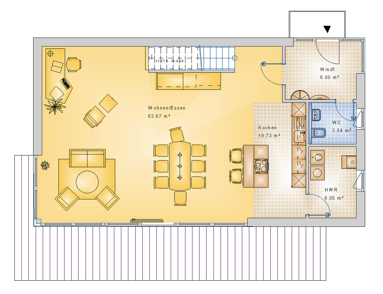 Bauhaus 181 m² EG