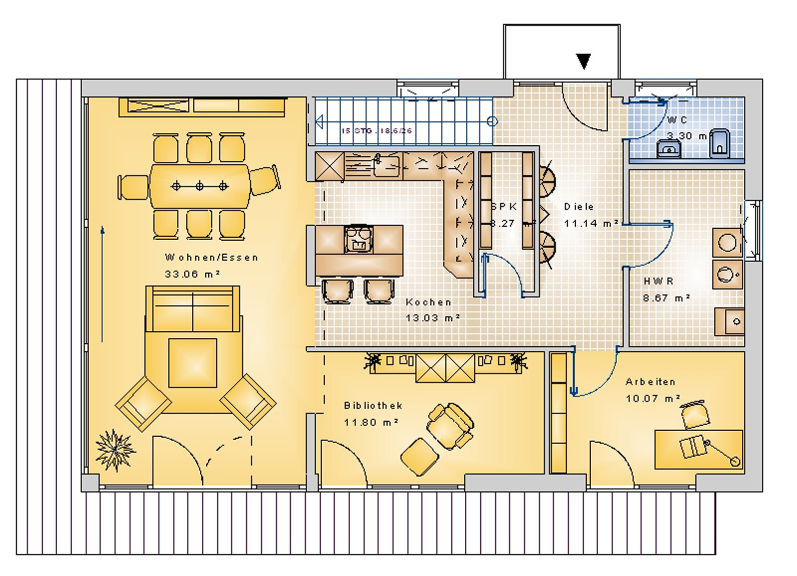 Bauhaus 181 m² EG