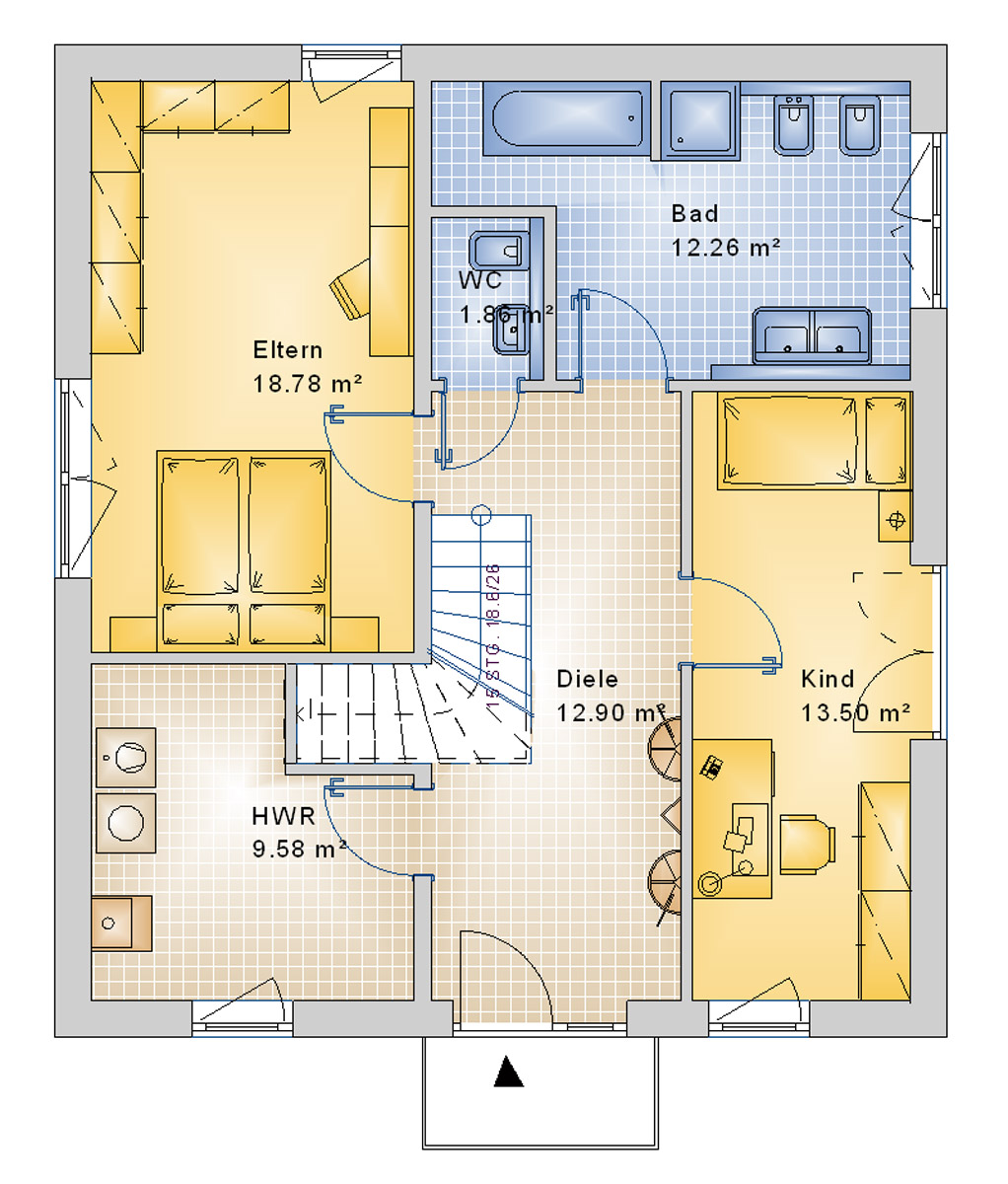 Bauhaus 182 m² EG