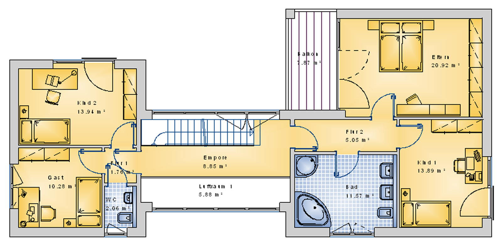 Bauhaus 195 m² DG