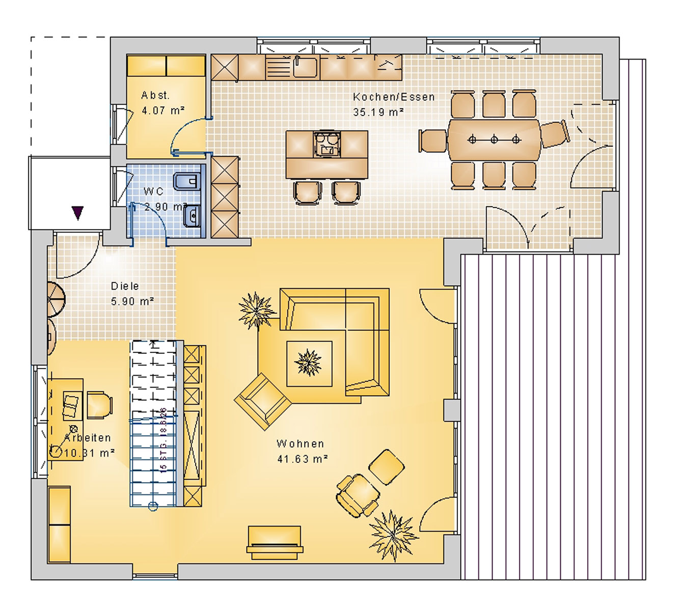 Bauhaus 205 m² EG