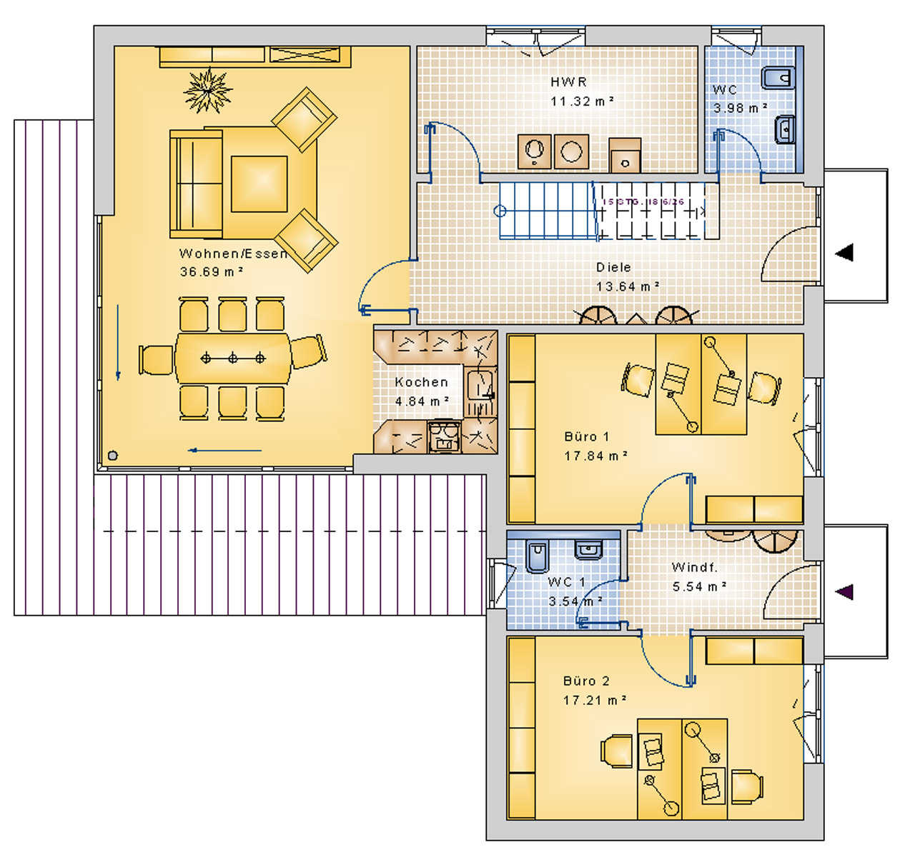 Bauhaus 208 m² EG